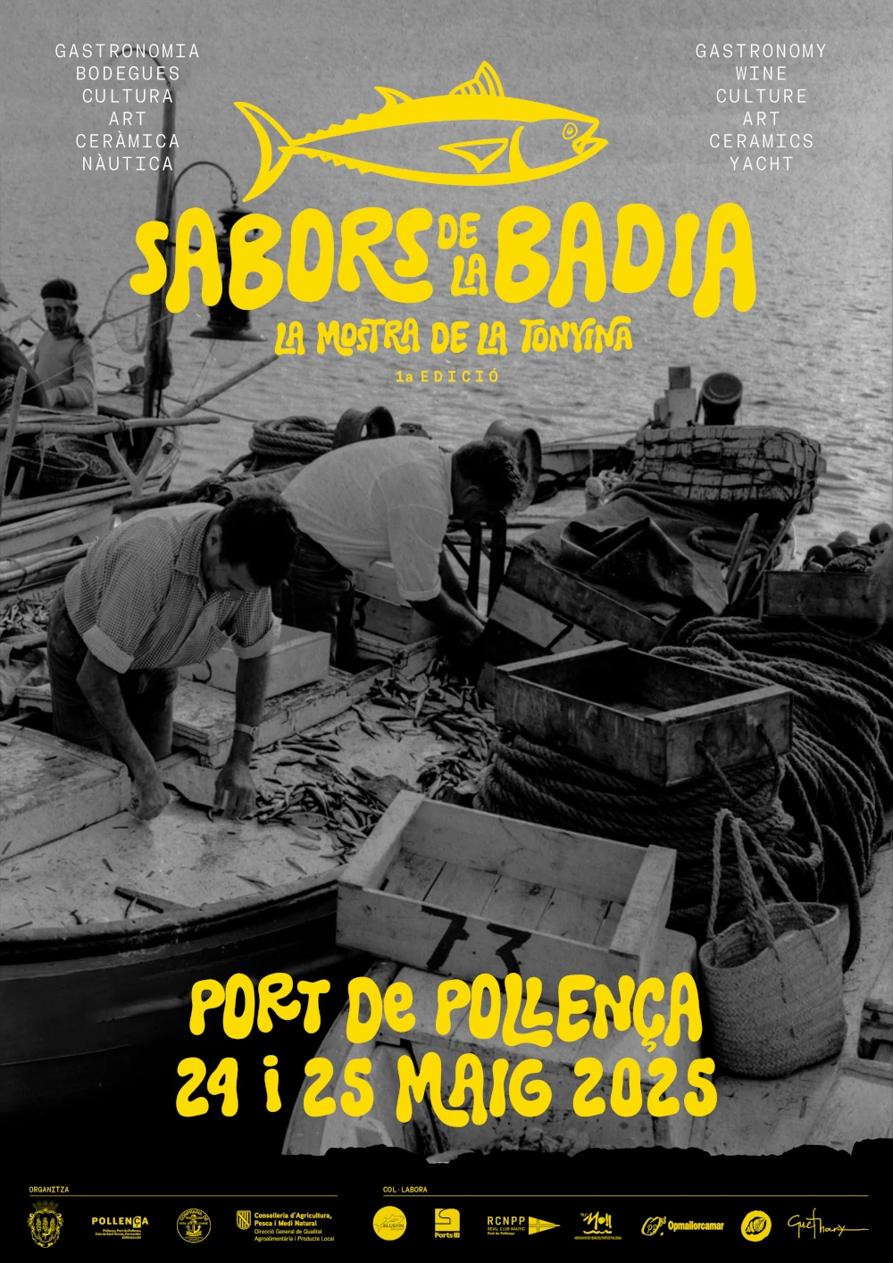sabors de la badia, event poster in Pollença
