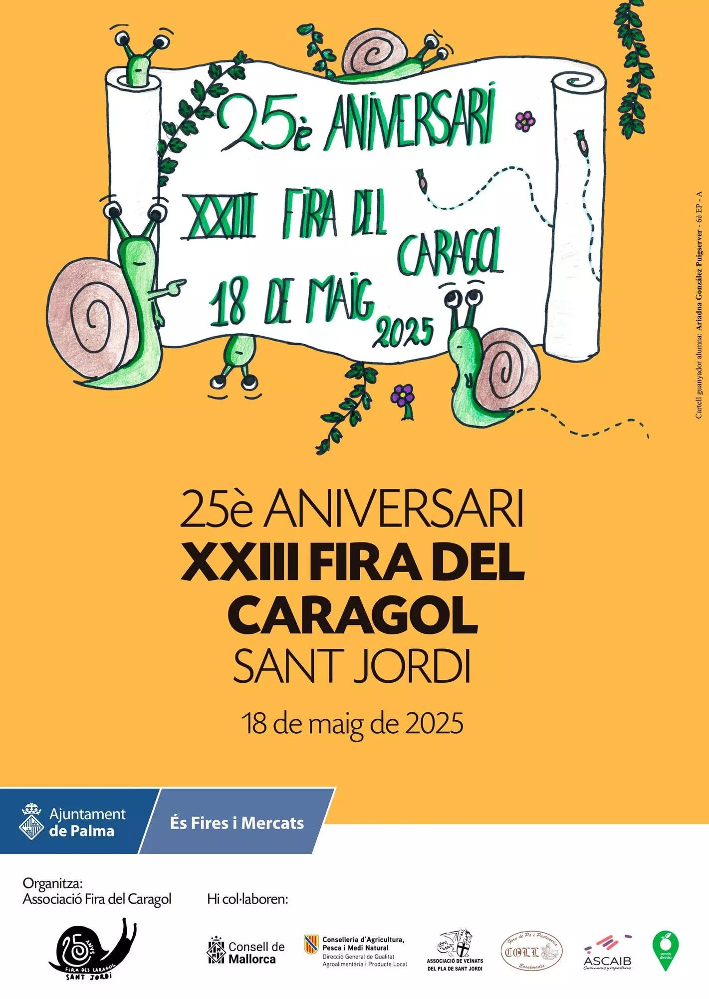 fira caragol sant jordi mallorca 2025