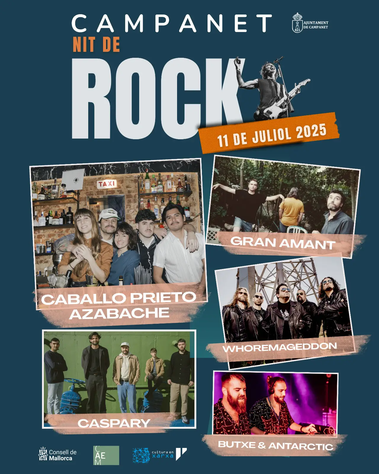 Nit de Rock Campanet 2025 cartel