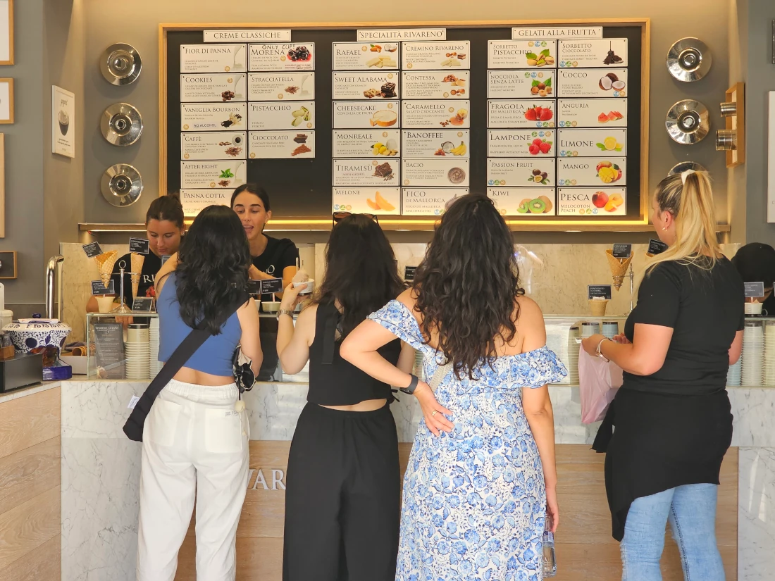rivareno mallorca heladeria