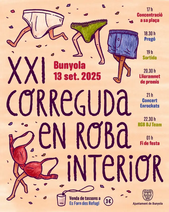 correguda roba interior 2025 poster