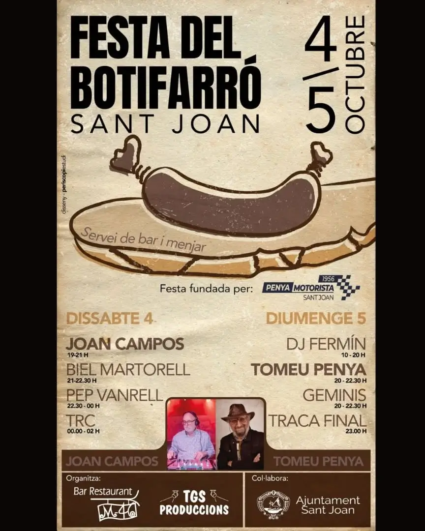 festa del botifarró sant joan 2025
