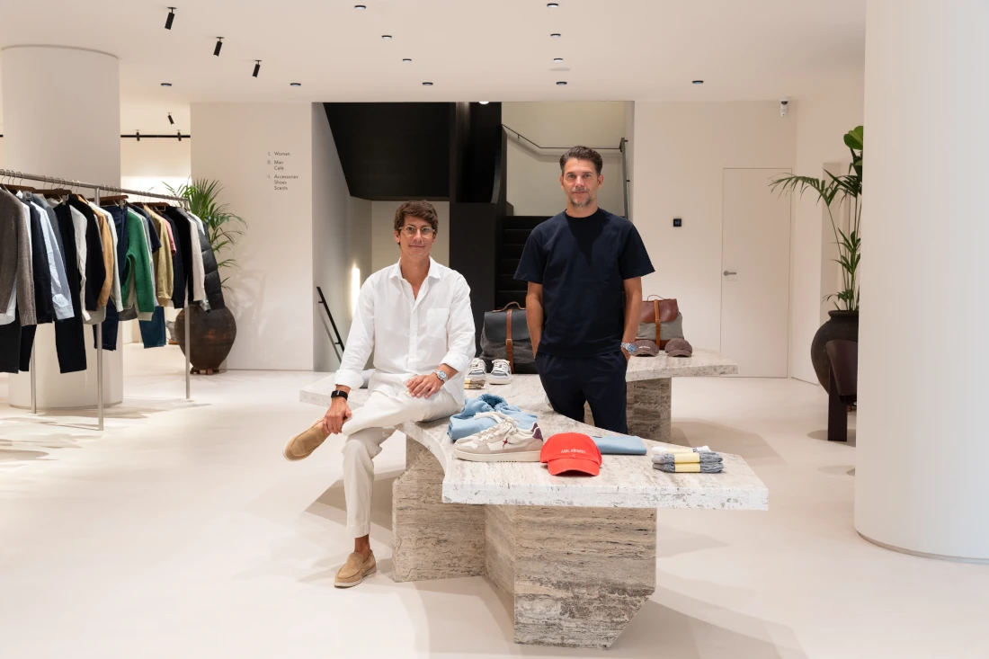 Pablo Fuster y Suso Ramos, en Colom Palma.