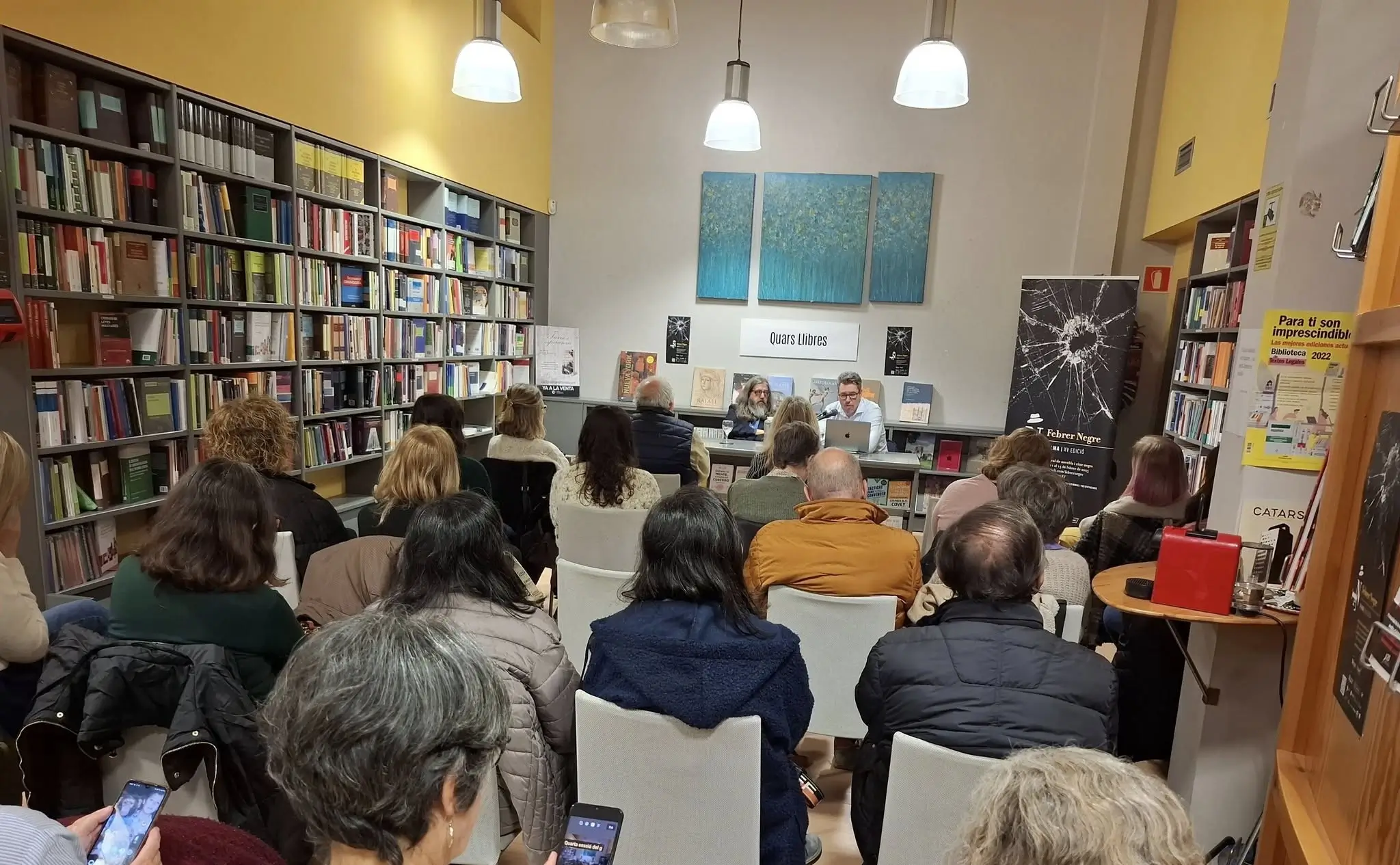 conferencia en el febrer negre palma