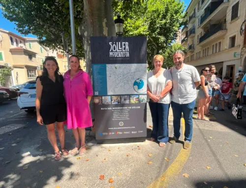 Nueva ruta modernista de Sóller: patrimonio, QR y tótems informativos