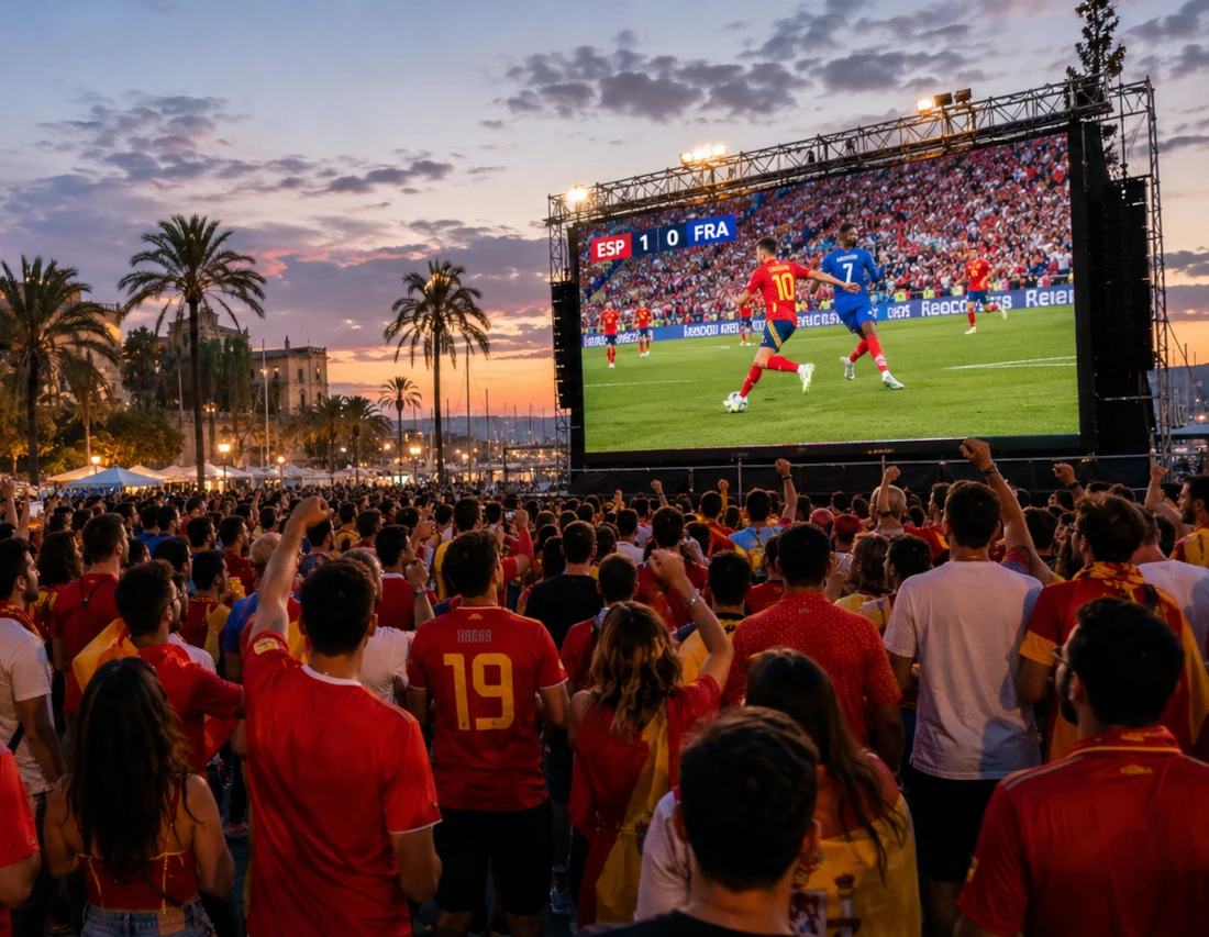 dónde ver el mundial en mallorca
